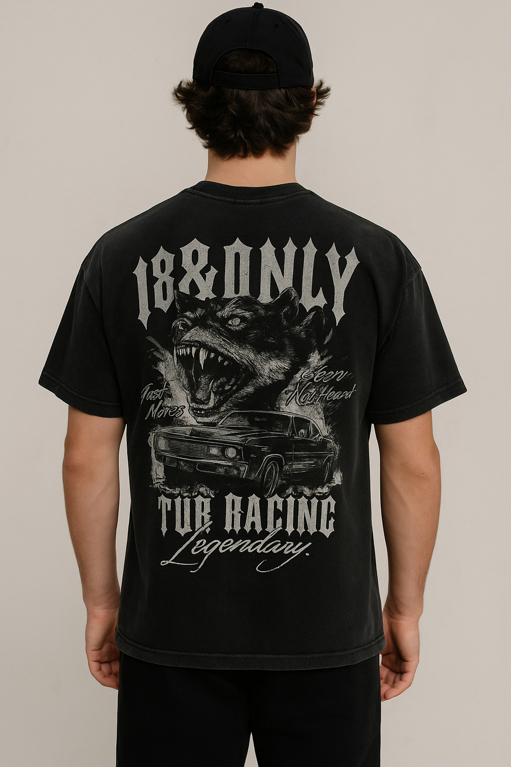 1&ONLY “Top Racing” Tee – Ghost Wheels Edition